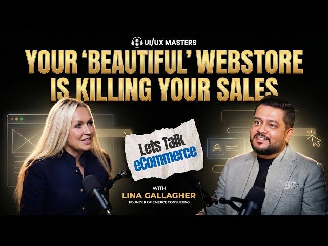 ECommerce UI/UX That Converts: Lina Gallagher Reveals What Actually Works | Queen of eCommerce EP 6
