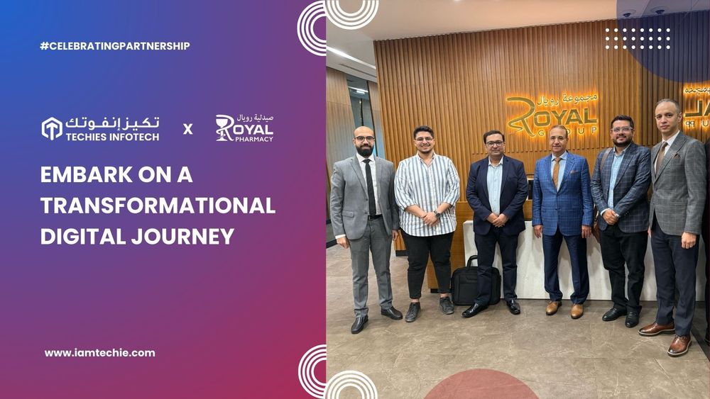 Techies Infotech and Royal Pharmacy Embark on a Transformational Digital Journey