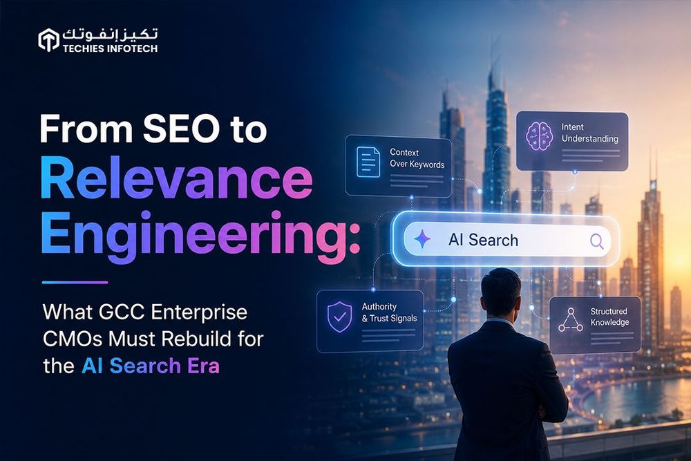 From SEO to Relevance Engineering: What GCC Enterprise CMOs Must Rebuild for the AI Search Era